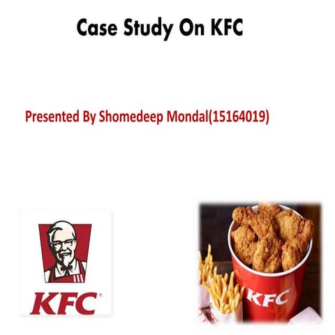 Case study on KFC