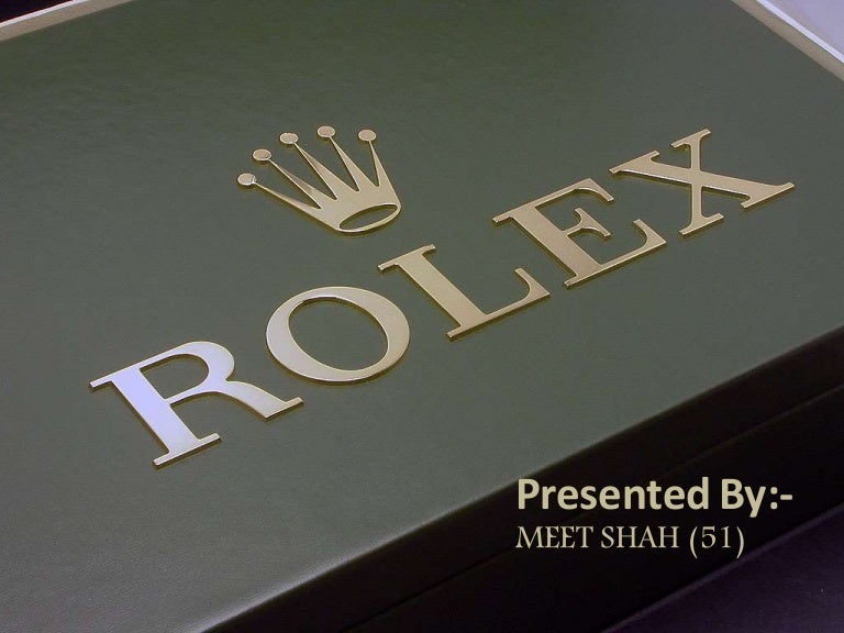 Rolex brand analysis picture