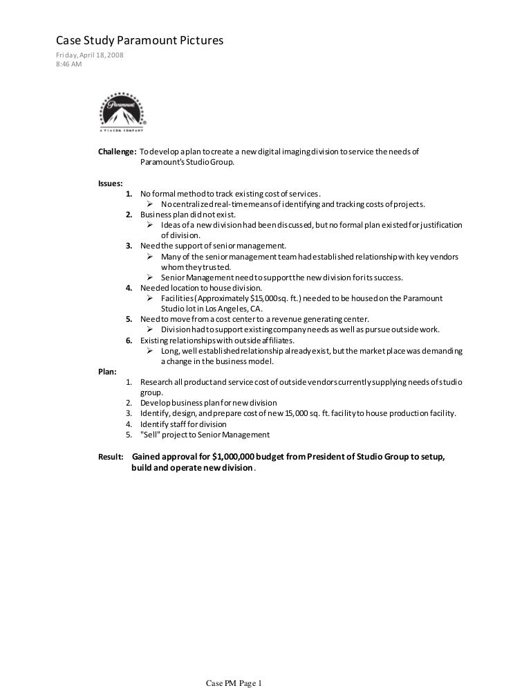 Paramount hotel case study image