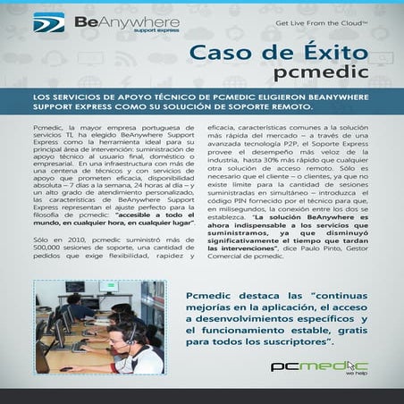 Caso de Exito: Pcmedic