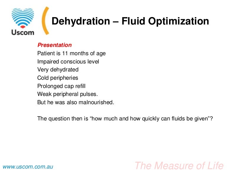 case study pediatric dehydration fluid optimization iv admixture
