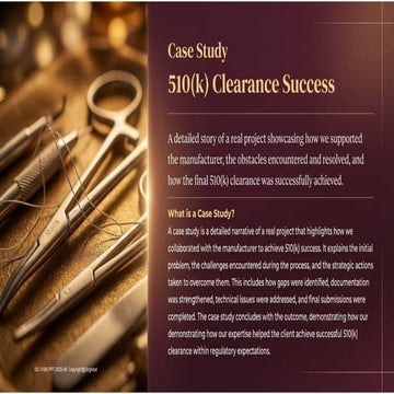 PGLA Suture FDA 510(k) Clearance – Complete Success Story by I3CGLOBAL