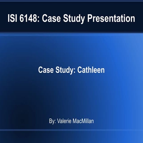 Case Study Presentation