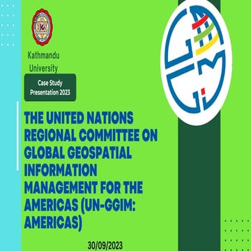 The United Nations Regional Committee on Global Geospatial Information Management for the Americas (UN-GGIM: Americas)