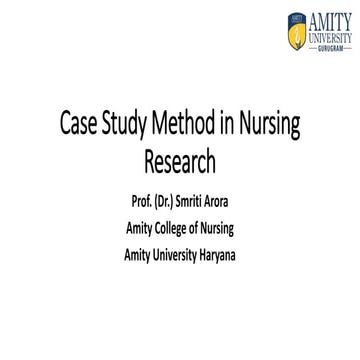 Case study  pu
