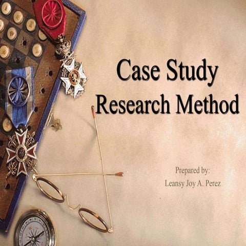 Case Study Research Report.ppt