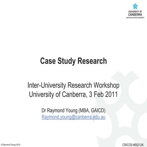 Case study research