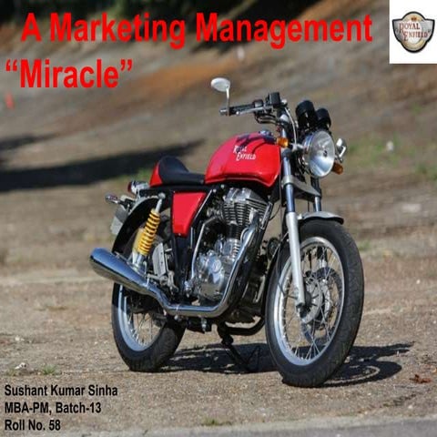 Royal Enfield Marketing
