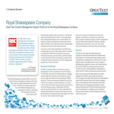 Casestudy Rsc Uk (Ot Version) July 2009