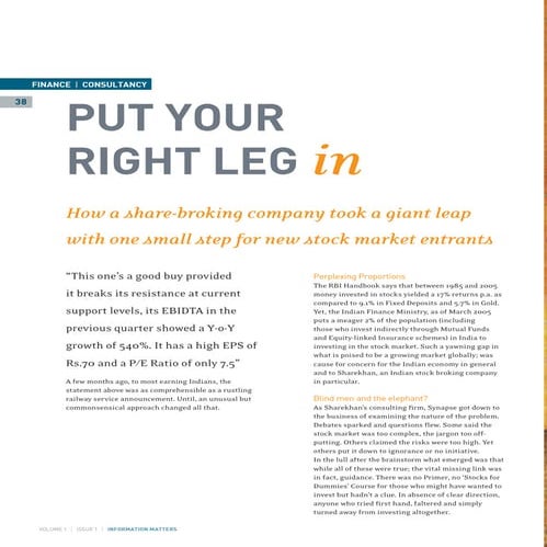 Sharekhan First Step Pdf