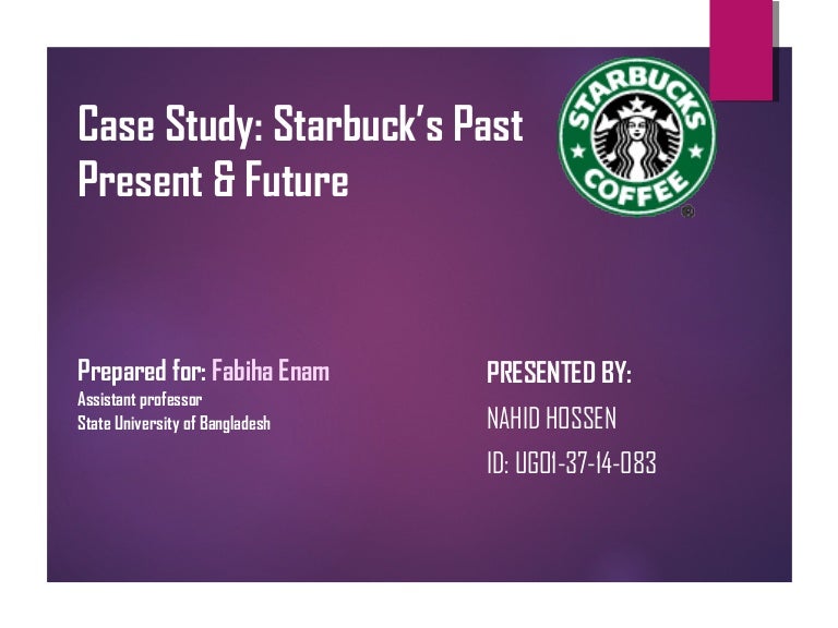 Starbucks case study solution ppt picture