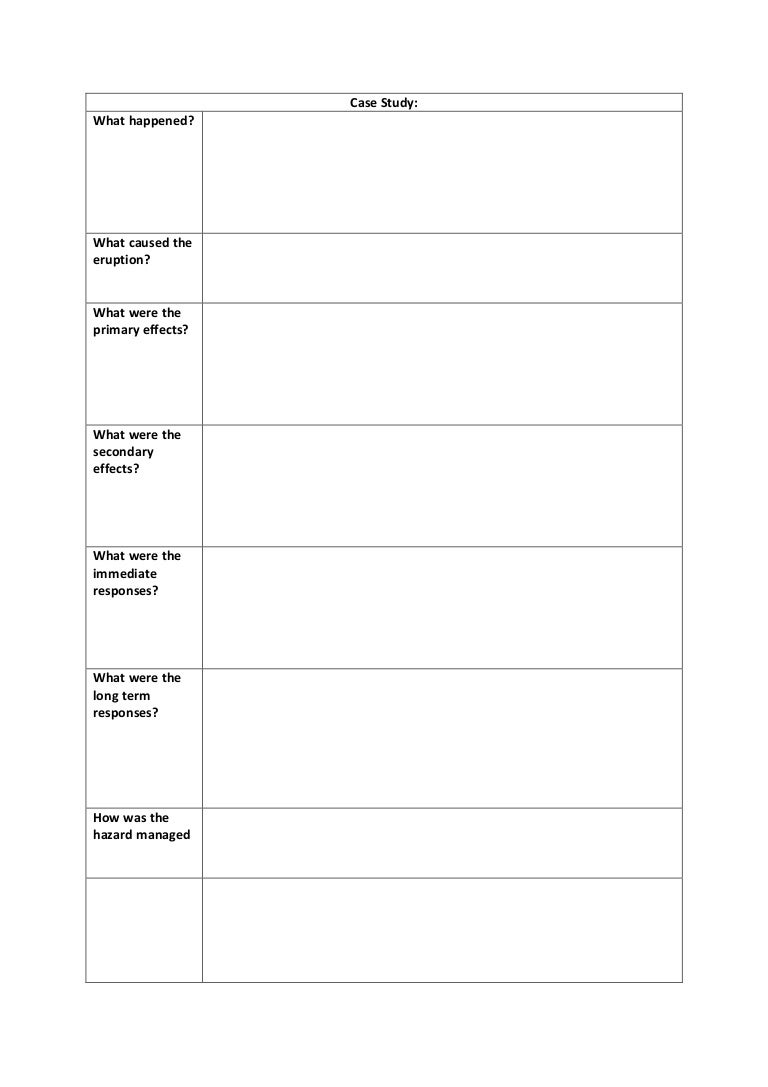 Case study presentation format picture