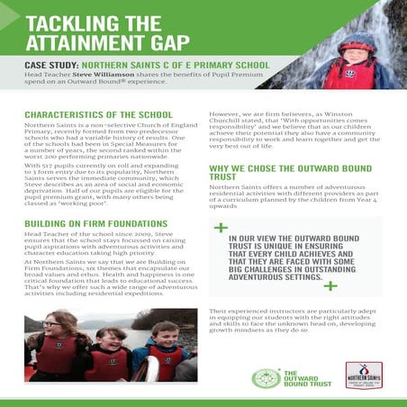 Tackling the attainment gap