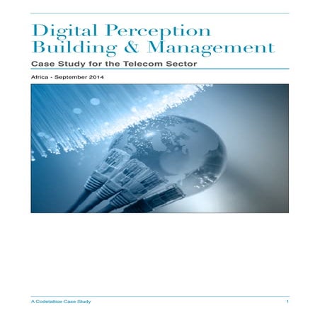 Digital Marketing Success Story - Telecom