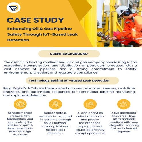 Case Study Transforming Oil & Gas Pipline Safety with IOT-Based Leak Detection