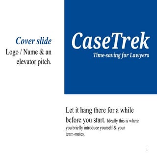 CaseTrek: Kako smo dosli do prve se...