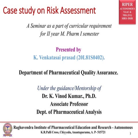JOURNAL CLUB PRESENTATION (20L81S0402-PA & QA)