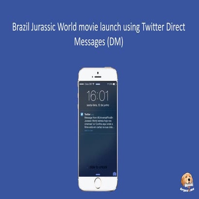 Twitter Direct Messages Case - Universal Pictures Brazil