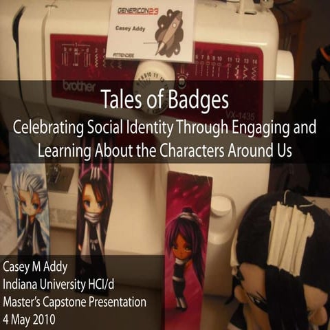 Tales of Badges Design Presentation