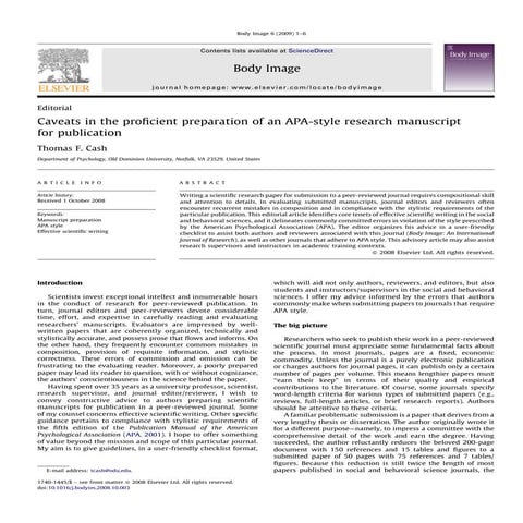 Medical Research Paper Formatting Tips | PPTX