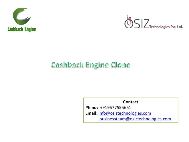 Cashback Script Download