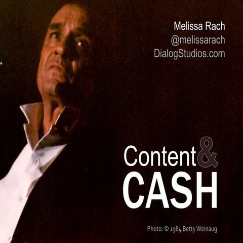 Content & Cash: CIDM Edition 
