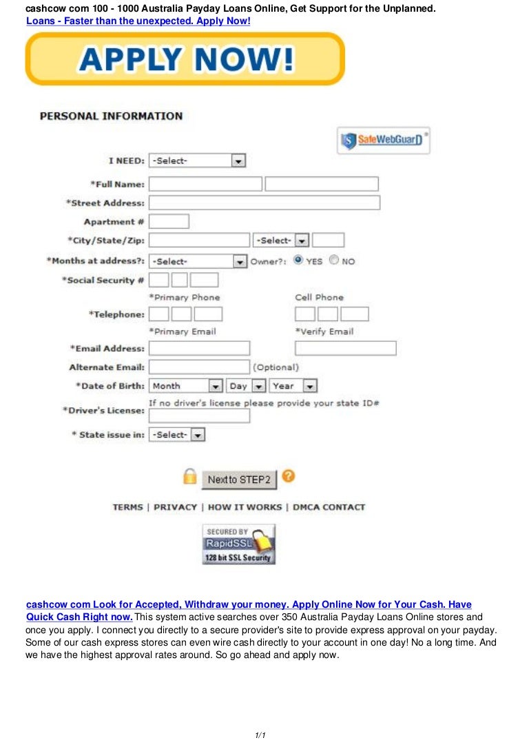 Do payday loans affect my credit score photo 1