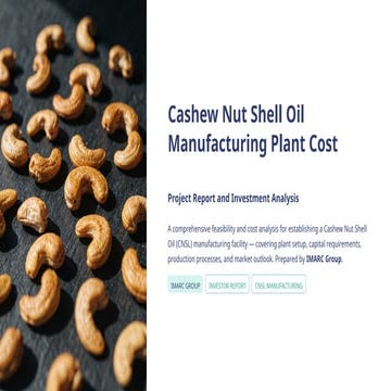 Business plan on cashew nuts | PPTX