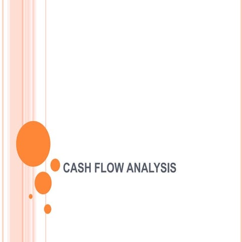 Cash flow analysis | PPTX