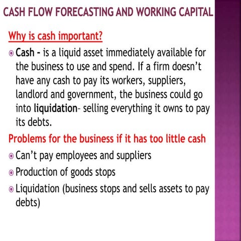 Cash flow forecasting and working capital.pptx