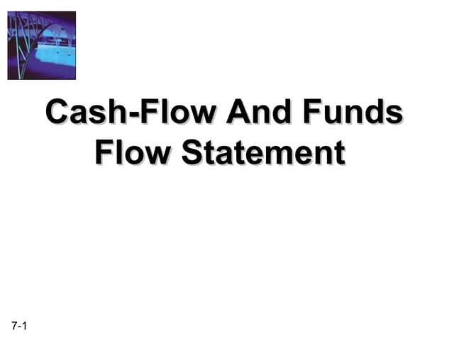 Cash Flow & Funds Flow Statement By...