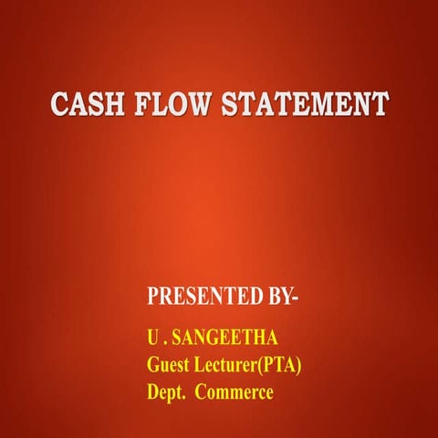 Cashflowstatement revised