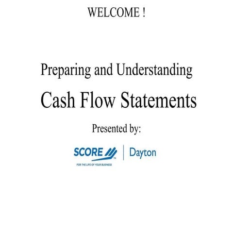 Cash Flow Statements