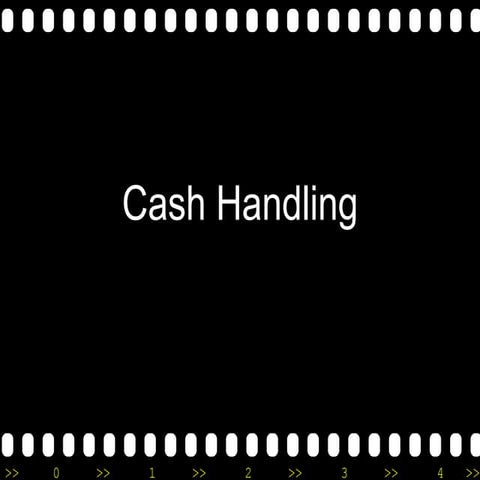 Cash handling
