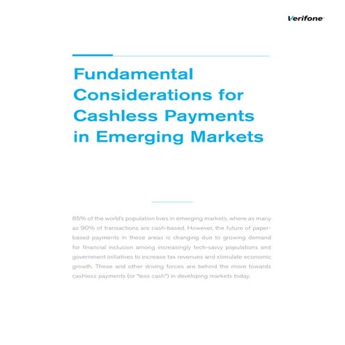 Payments & Infrastructure - Part I. Verifone