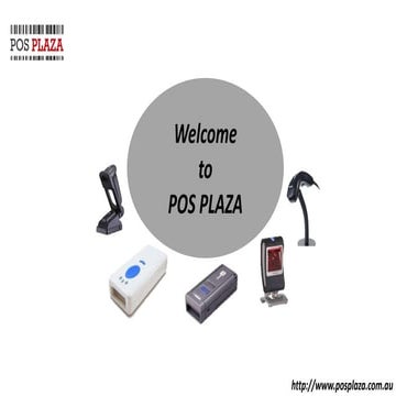 Cash Register With Barcode Scanner system at POS Plaza