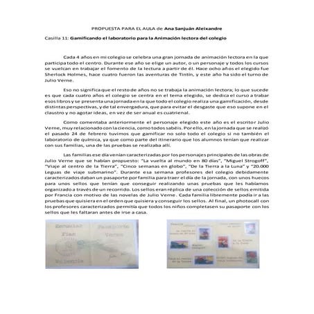 Casilla 11 ana sanjuan