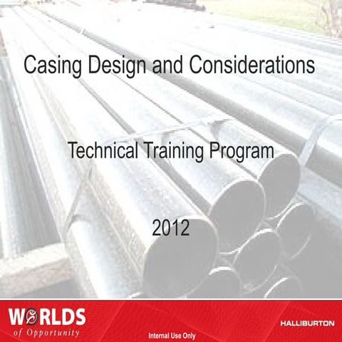 casing types casing seating depth and casing design | PPT