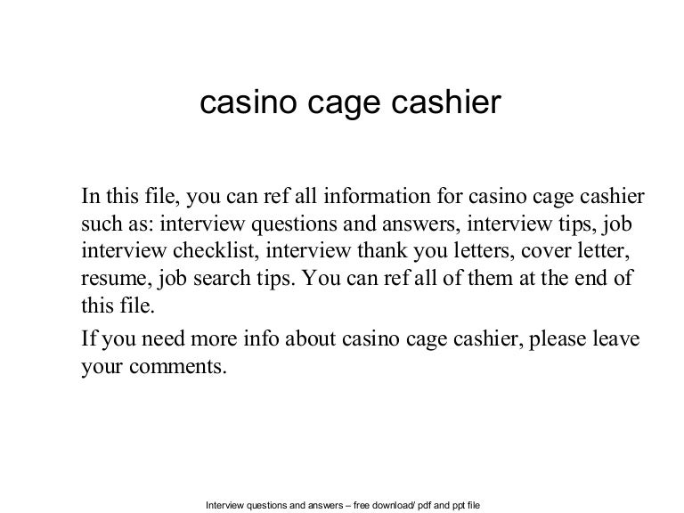 Cover letter for cashier