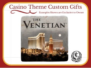 Casino custom gifts by Classic Legacy Custom Gifts