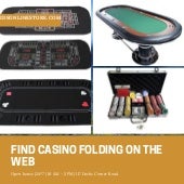 poker table in store