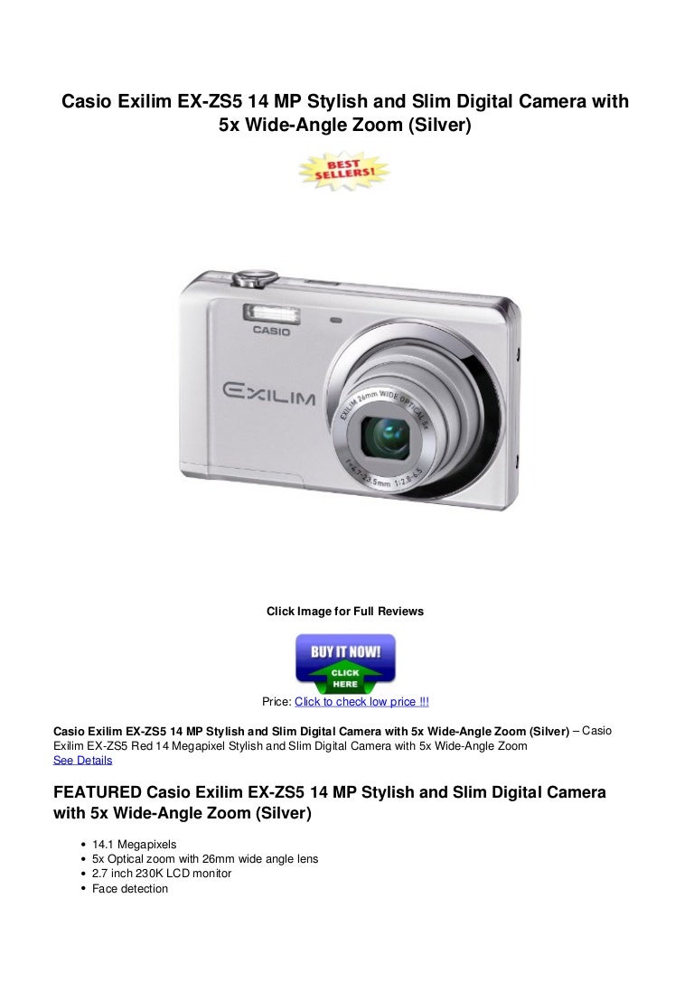 ex zs5 casio