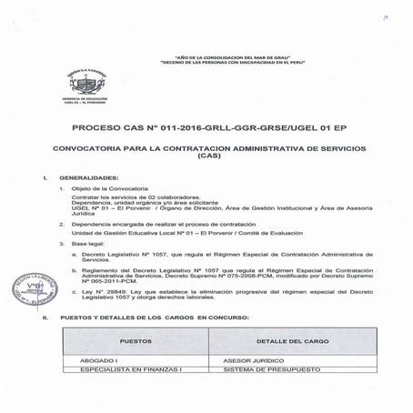 Cas n° 011 2016-ugel 01 ep