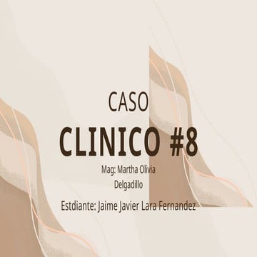 CASO clínico parálisis cerebral infantil