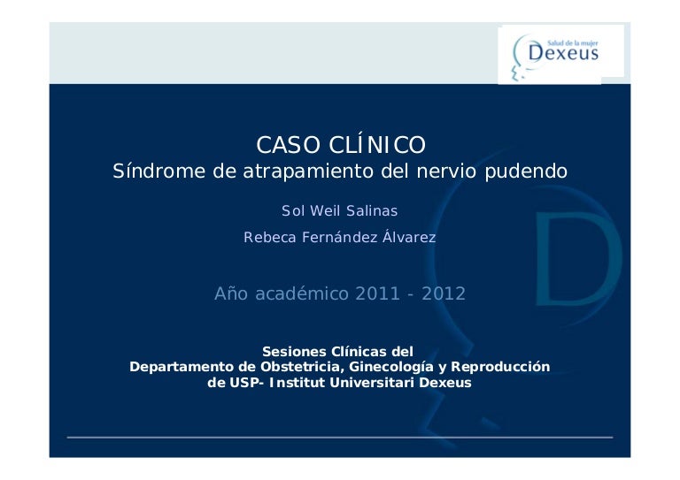 La neuralgia del pudendo causa prostatitis