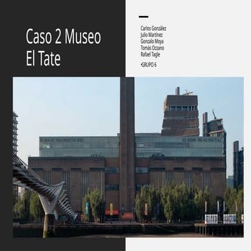 Caso 2 Museo Tate caso para emprendimientos tecnologícos