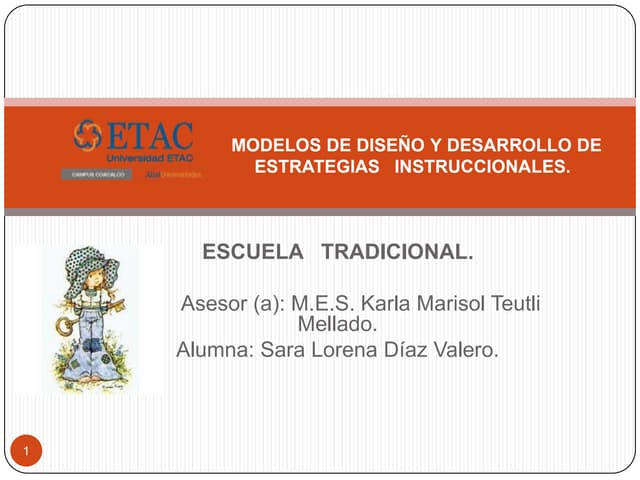Escuela Tradicional
