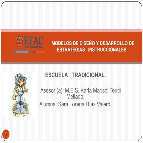 Escuela Tradicional