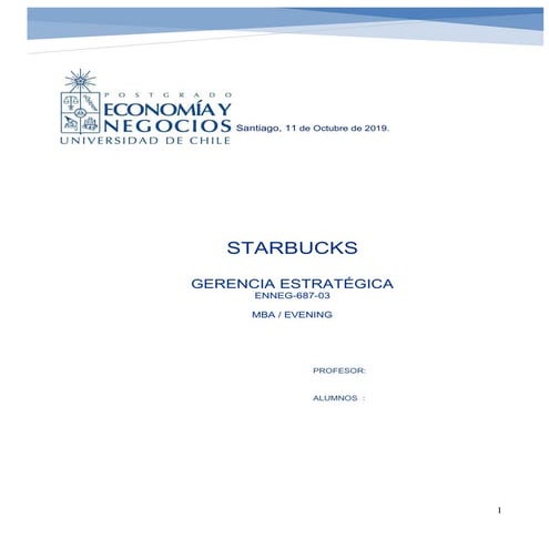 Caso 4 Starbucks: Brindando servicio al cliente