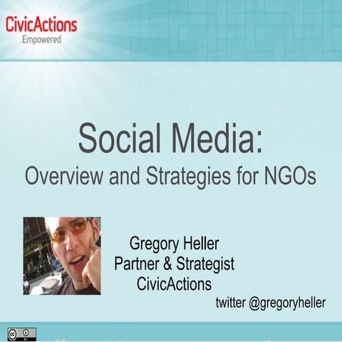 Social Media Overview and Strategy For NGOs